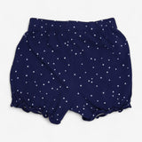 Blue Polkadot Bubble Shorts