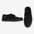 Plimsols black velcro