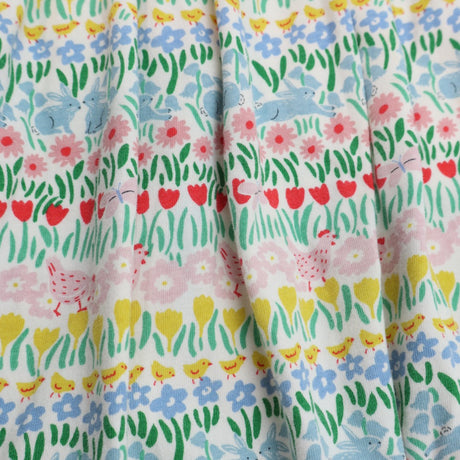 Dress jersey springtime floral