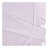 Maternity Dress Pale Grey Draped Side Tie Flutter 