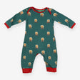 Sleepsuit green lions