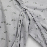 Grey sleepsuit scooters