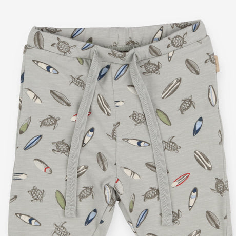 Jersey Joggers Blue with Turtles and Surfboards