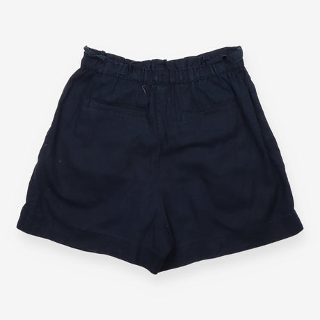 Shorts Navy Blue Elasticated Waist Drawstring Casu