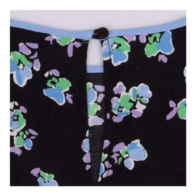 Maxi Dress Black Floral Long Sleeve ECOVERO Viscos