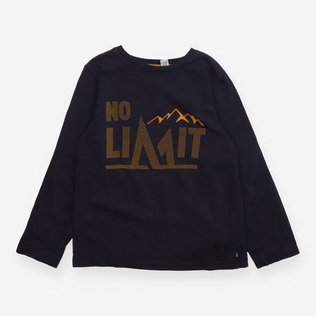 T-Shirt Long Sleeve Black No Limit