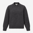 Jumper Charcoal Grey Wool Crew Neck