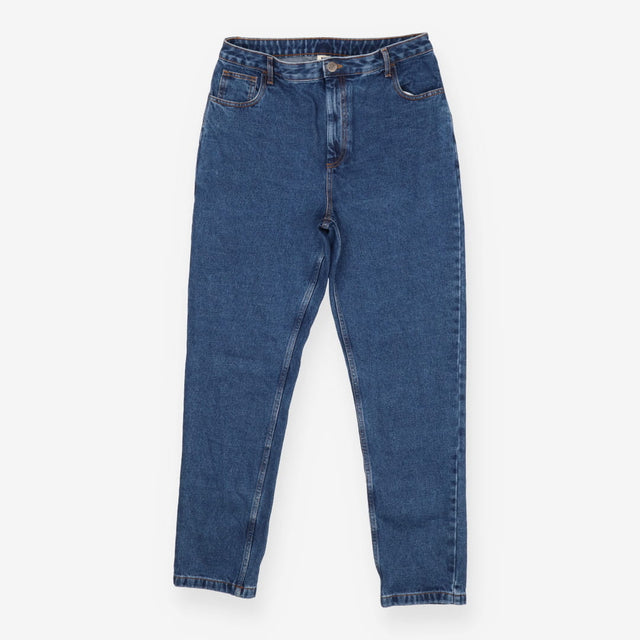 Dark blue straight let jeans W32