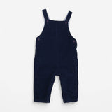 Navy corduroy dungarees