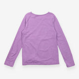 T-shirt long sleeve purple s'mores
