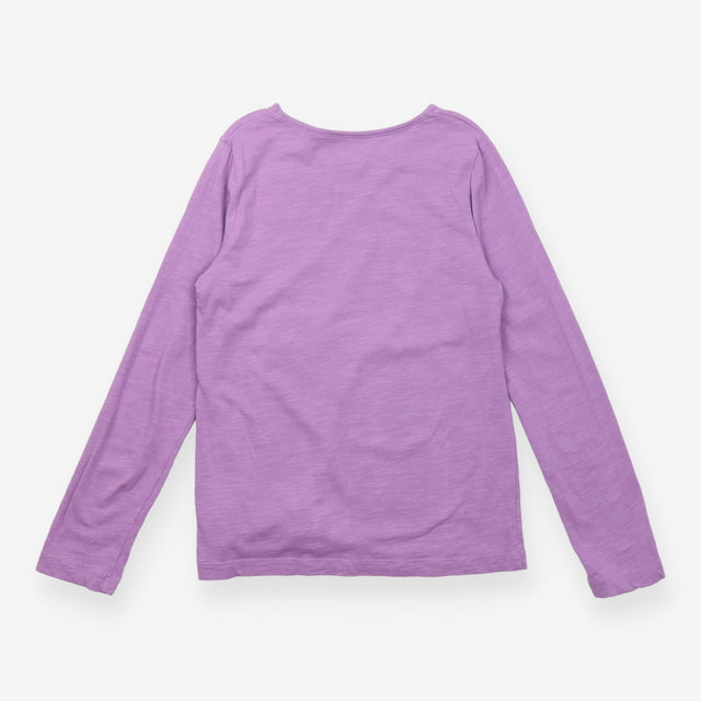 T-shirt long sleeve purple s'mores