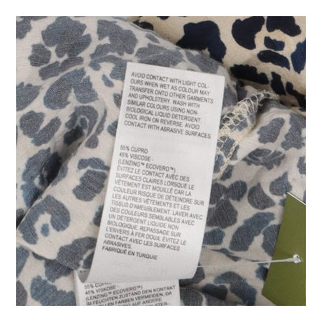 Whistles Cheetah Print Collar Shirt Blouse Leopard
