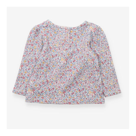 T-shirt ditsy pink and yellow Long Sleeve