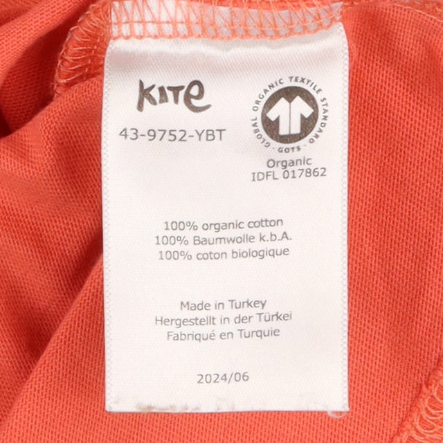 T-shirt top tiger orange