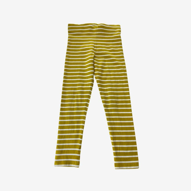 Mustard Stripe Leggings