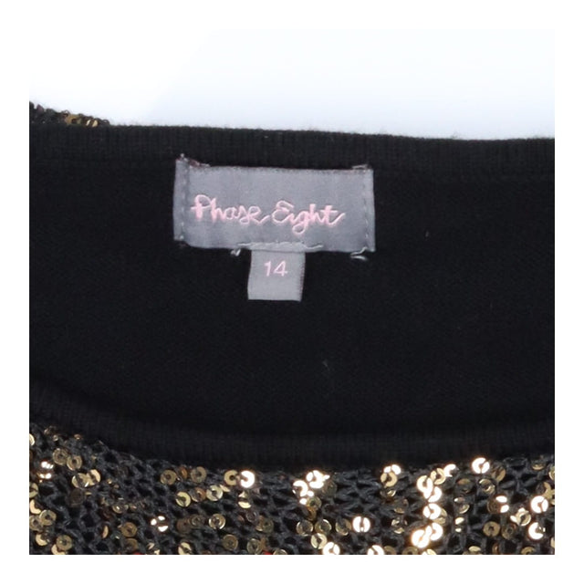 Knit dress with sequins