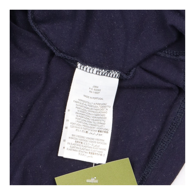 Boden Navy Blue A-Line Midi Skirt