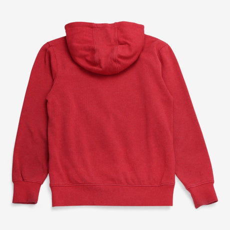 Hoodie red with blue surf van
