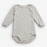Outfit green ribbed leggings with cream marl bodys