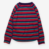 T-Shirt Long Sleeved Multicoloured Stripe