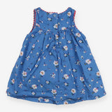 Dress and bloomer floral blue