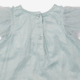 Dress teal butterfly garden