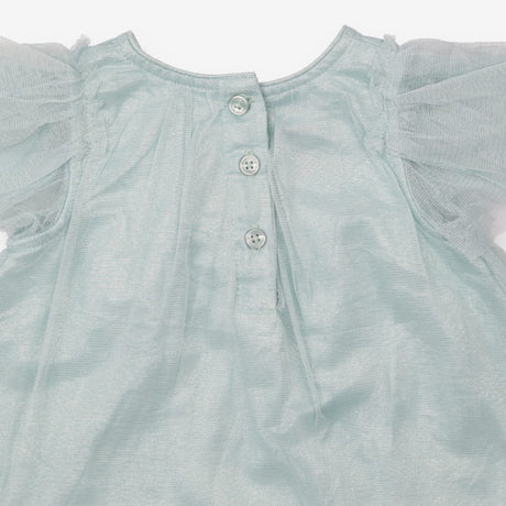 Dress teal butterfly garden