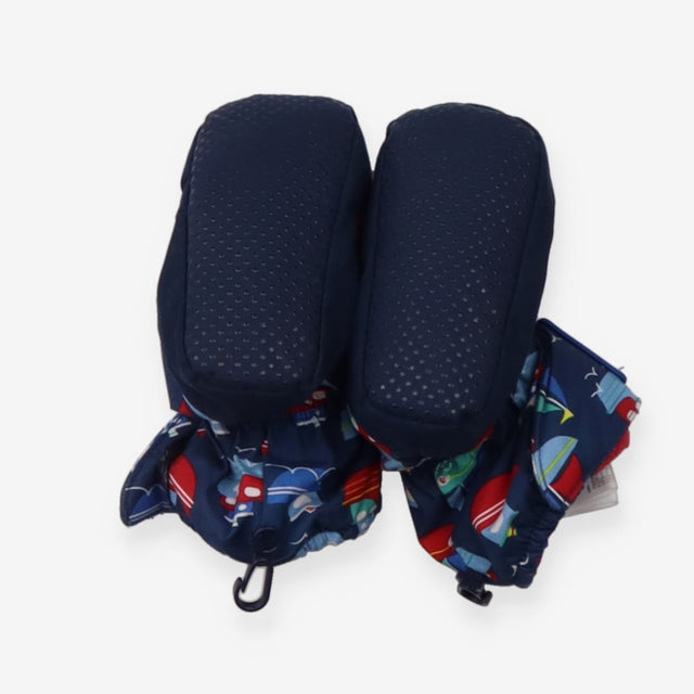 Sailboat fleece lined booties