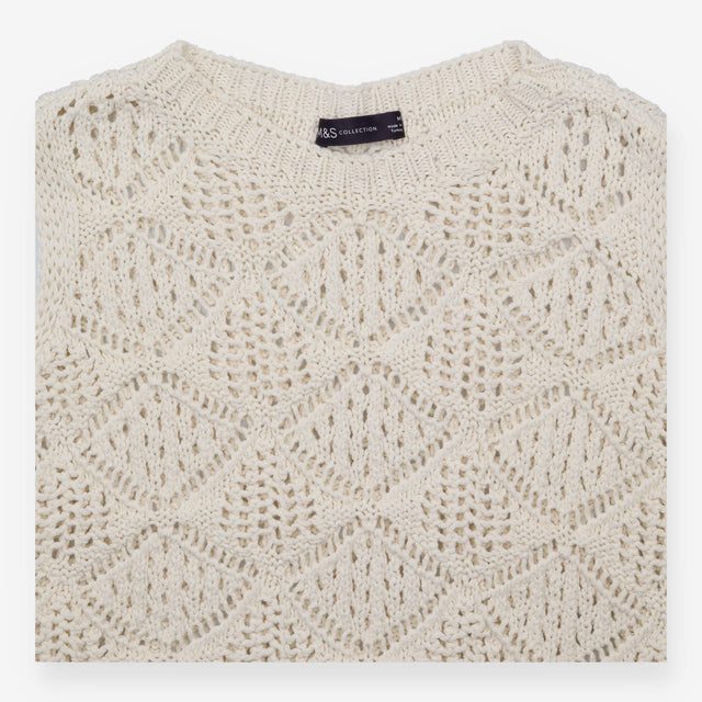 Knitted vest top