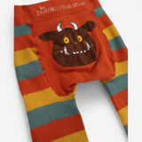 Knit leggings stripe the gruffalo
