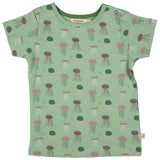 Short Sleeve T-shirt Jellyfish Green