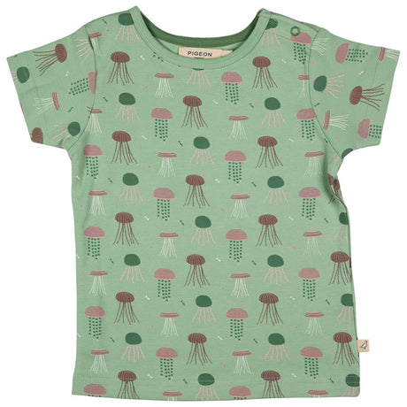 Short Sleeve T-shirt Jellyfish Green