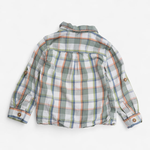 Multi colour checked shirt 