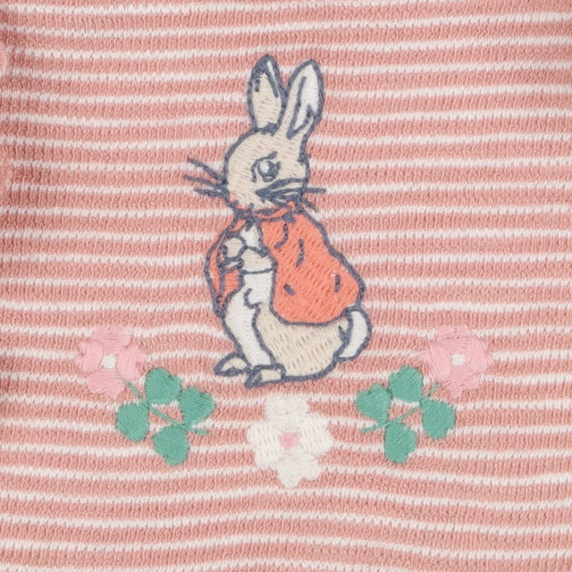 Dress stripe pink frill flopsy rabbit