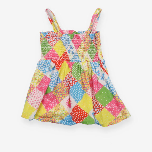 Blouse multi floral patchwork