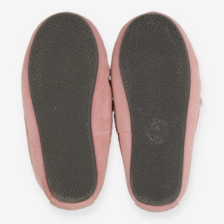 Slippers moccasins pink rabbit