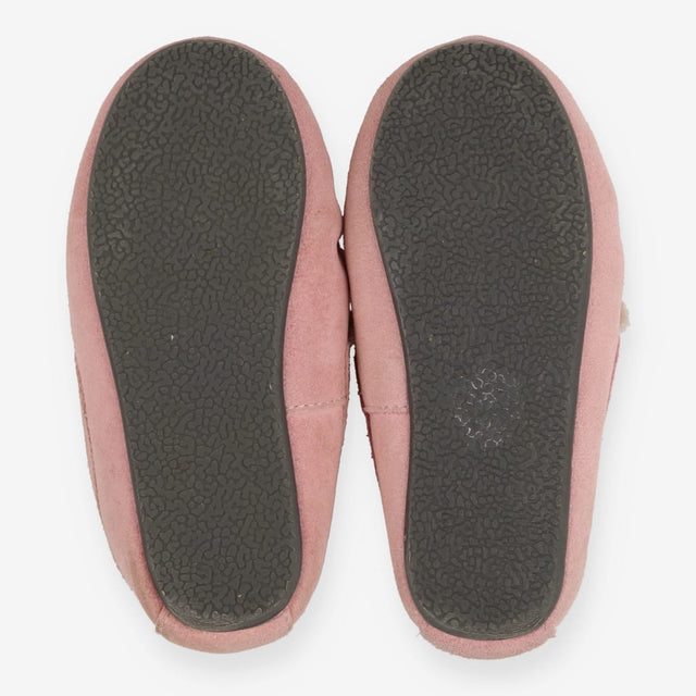 Slippers moccasins pink rabbit