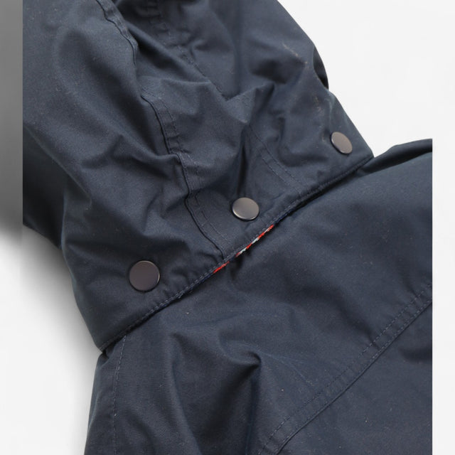Coat 4 in 1 Raincoat with Red Bus & Star Fleece Li