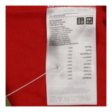 Box Crewneck T‑Shirt Red, 100% Cotton