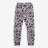 Legging Marl Grey with Trees and Cheetah Prints
