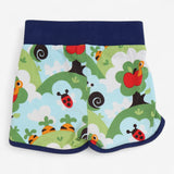Shorts Jersey Blue Insects