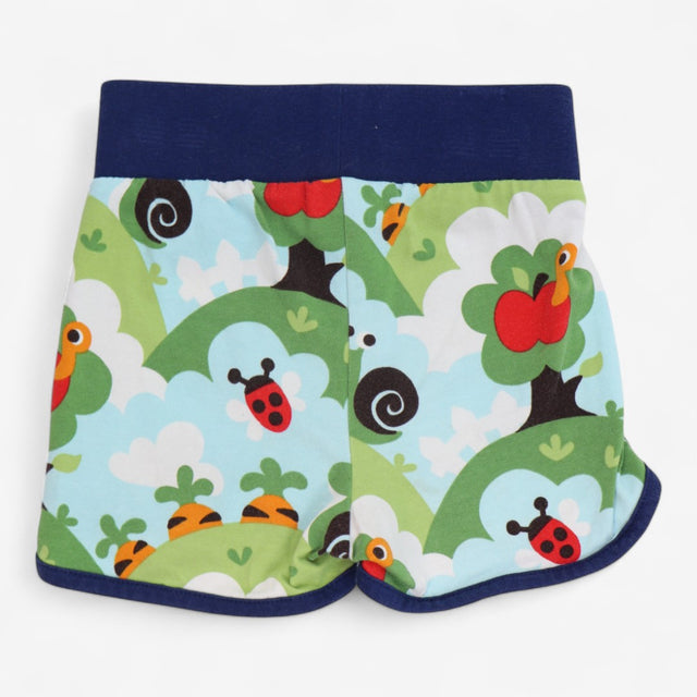 Shorts Jersey Blue Insects