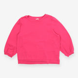Hush Ruffle Puff Shoulder Cerise Long Sleeve Jerse