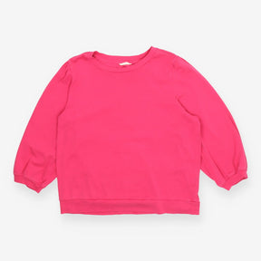 Hush Ruffle Puff Shoulder Cerise Long Sleeve Jerse