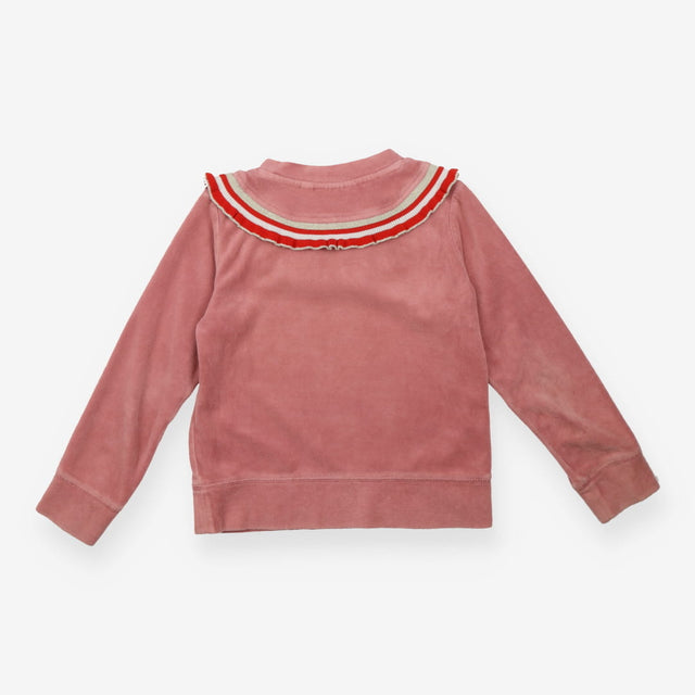 Pink Velour Sweater