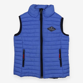 Gilet blue with logo