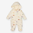 Pramsuit Cream with Animals