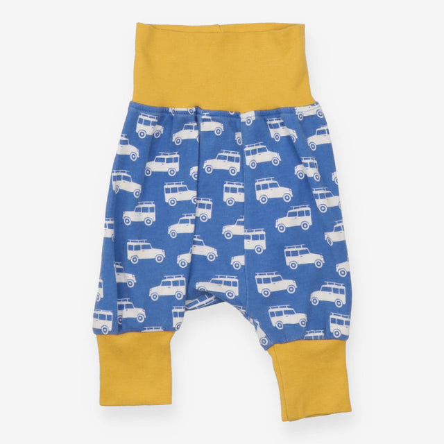 Parsnip Pants Blue Jeeps with Yellow Cuffs