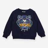 Sweatshirt Kenzo navy blue Tiger