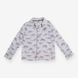 Shirt with dino skeletons